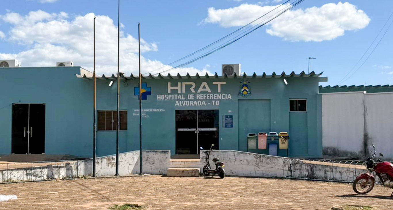 Hospital de Alvorada — Foto: Dicom/MPTO