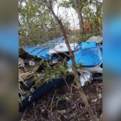 Piloto e passageiro de 45 anos morreram em queda&nbsp;&nbsp;de aeronave em Divin&oacute;polis do Tocantins; FAB investiga acidente