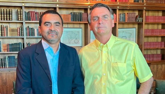 Governador Wanderlei Barbosa apoiou Bolsonaro em 2022 e volta a apoiar Flávio em 2026