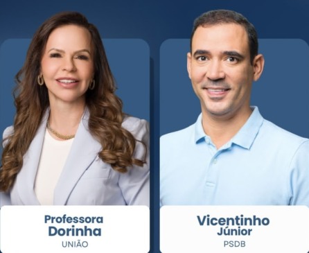 Última semana de campanha no Tocantins começa com dois debates entre Dorinha e Vicentinho nesta segunda-feira