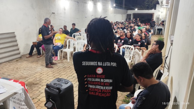 Profissionais da educação de Palmas fazem paralisação nesta quarta-feira