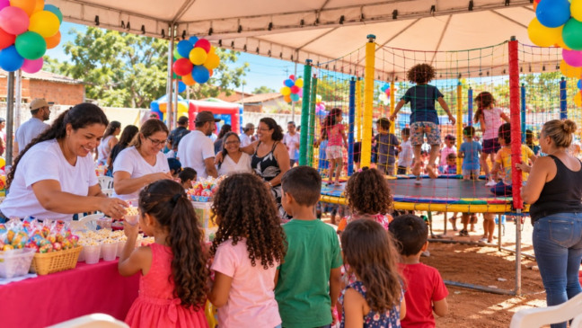 Com brinquedos e lanches, ação celebra o Mês das Crianças neste sábado em Palmas