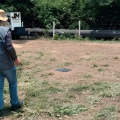 Ap&oacute;s desabastecimento em Para&iacute;so, sistema da BRK passa por vistoria e &aacute;gua &eacute; coletada para an&aacute;lise