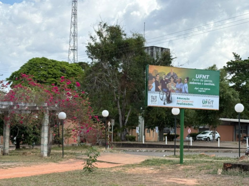 UFNT abre seleção para 315 vagas em cursos de graduação