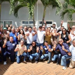 Com Wanderlei e Atos, prefeitos do Vale do Araguaia&nbsp;articulam campanha por Dorinha no segundo turno
