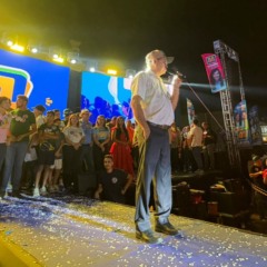 Eli Borges discursa no &uacute;ltimo com&iacute;cio: &ldquo;tenho coragem de enfrentar a batalha contra os poderosos da na&ccedil;&atilde;o&rdquo;