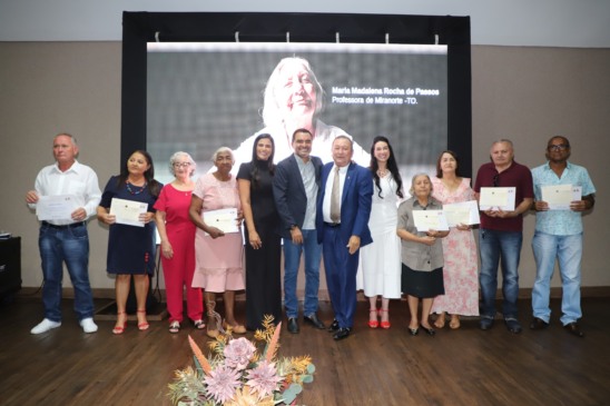 Governo do Tocantins homenageia servidores aposentados em evento do Dia do Idoso no Igeprev