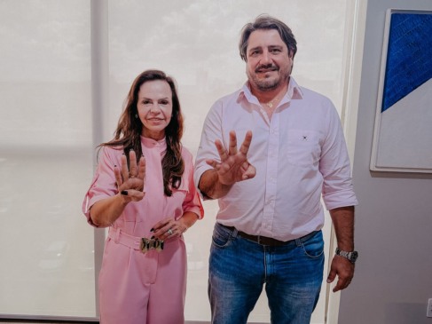 Professora Dorinha e Eduardo Fortes