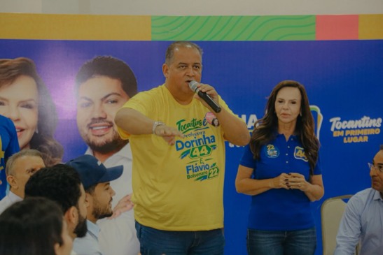 “Flávio Bolsonaro escolheu a Professora Dorinha como sua candidata no Tocantins”, afirma Eduardo Gomes em encontro com prefeitos