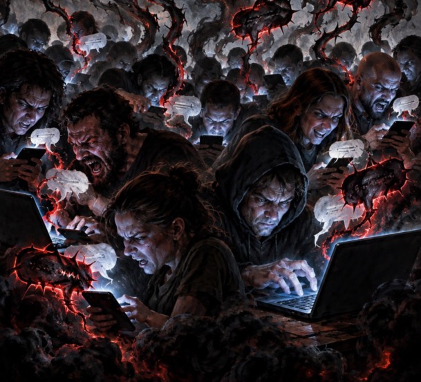 Os filhos do ódio e o fascismo digital