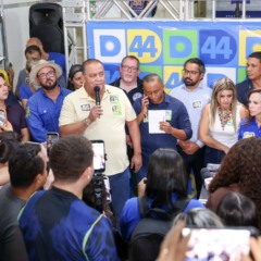 &ldquo;Essa &eacute; a oportunidade de o Tocantins avan&ccedil;ar com a senadora Dorinha&rdquo;, afirma Eduardo Gomes