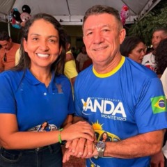 Vanda Monteiro e M&aacute;rcio Reis