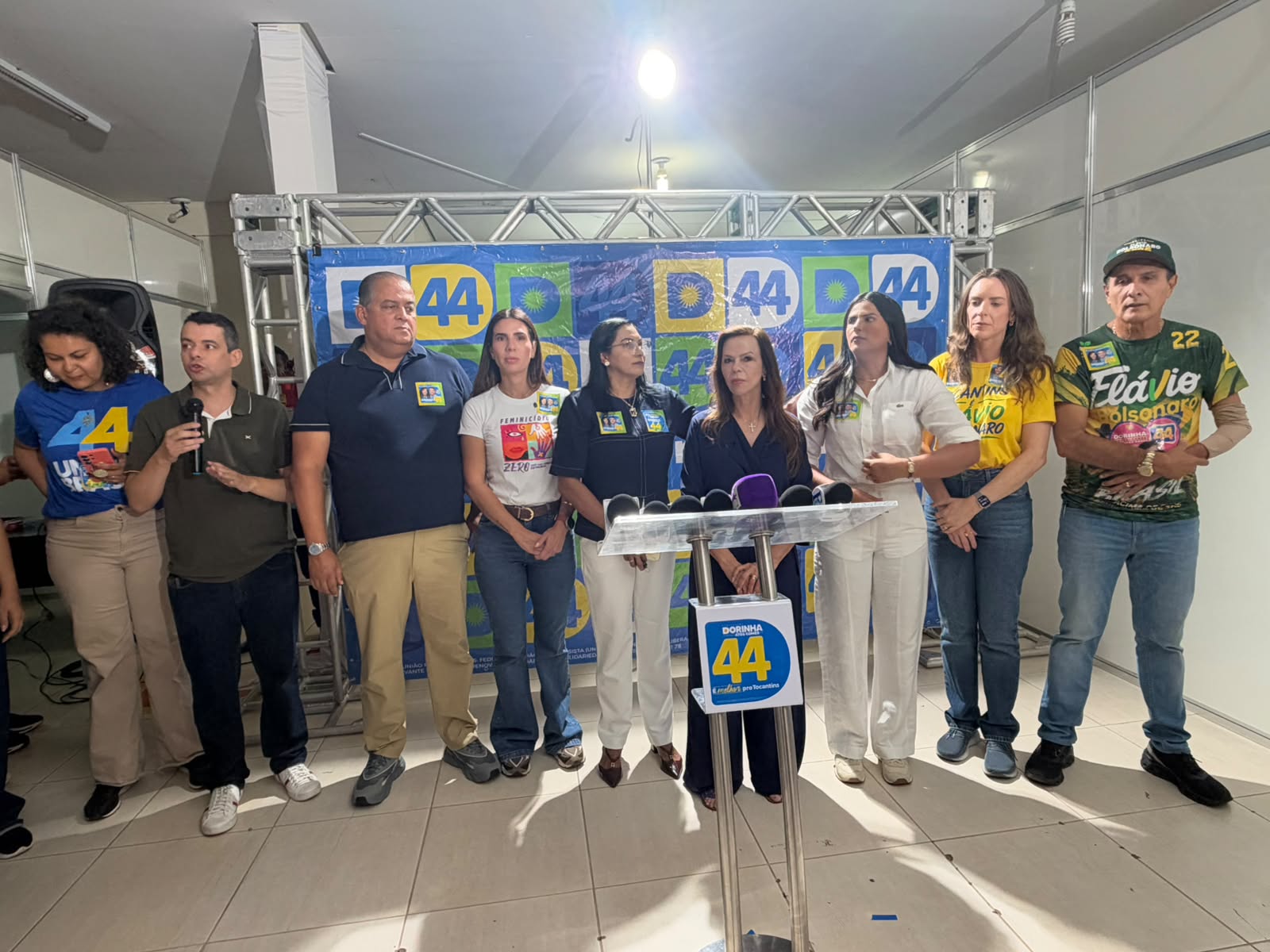 Em coletiva, Dorinha faz balanço e agradece engajamento de aliados: “Campanha foi propositiva e pensando no Tocantins”