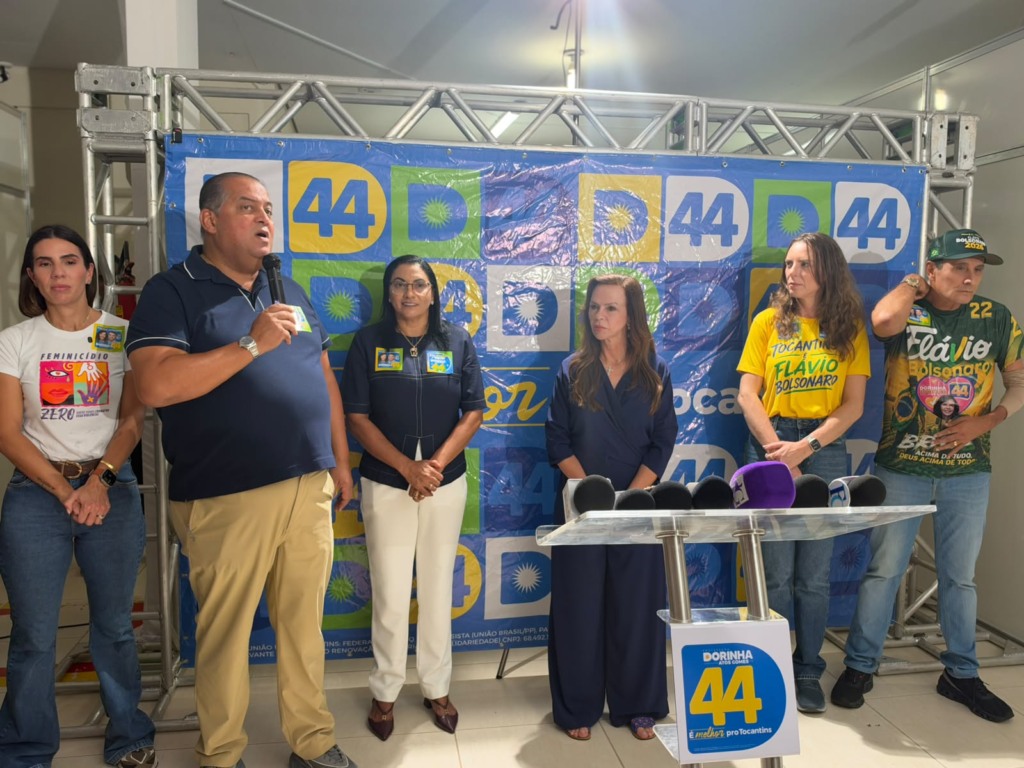 Em coletiva, Eduardo Gomes comenta eleição nacional e no TO: “A expectativa nacional do PL é eleger Dorinha governadora” Em coletiva, Eduardo Gomes comenta eleição nacional e no TO: “A expectativa nacional do PL é eleger Dorinha governadora”