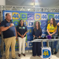 Em coletiva, Eduardo Gomes comenta elei&ccedil;&atilde;o nacional e no TO: &ldquo;A expectativa nacional do PL &eacute; eleger Dorinha governadora&rdquo;