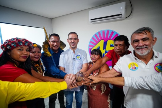 Campanha de Vicentinho recebe apoio de representantes indígenas