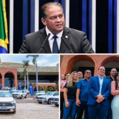 Eduardo Gomes viabiliza 2&ordf; etapa de entrega de caminhonetes para a assist&ecirc;ncia social dos munic&iacute;pios; prefeitos agradecem
