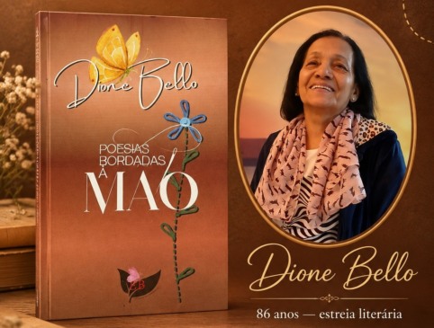 Aos 86 anos, Dione Bello lança em Porto Nacional sua primeira obra literária