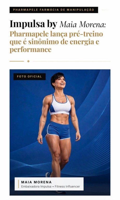Pharmapele lança pré-treino que é sinônimo de energia e performance