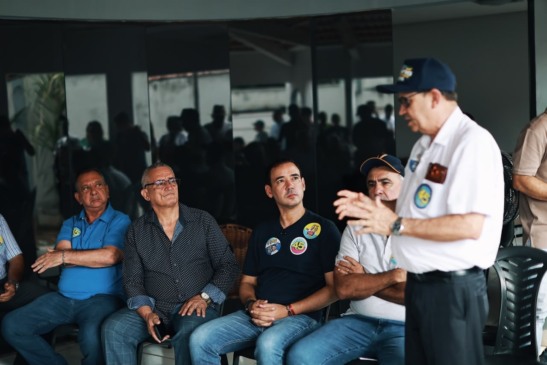 Vicentinho recebe apoio de dezenas de pastores em Colinas durante agenda pelo interior do Tocantins