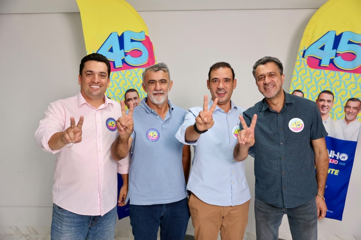 2º turno: Do PSD de Laurez, Gutierres Torquato e Luciano Oliveira declaram apoio a Vicentinho Júnior 2º turno: Do PSD de Laurez, Gutierres Torquato e Luciano Oliveira declaram apoio a Vicentinho Júnior