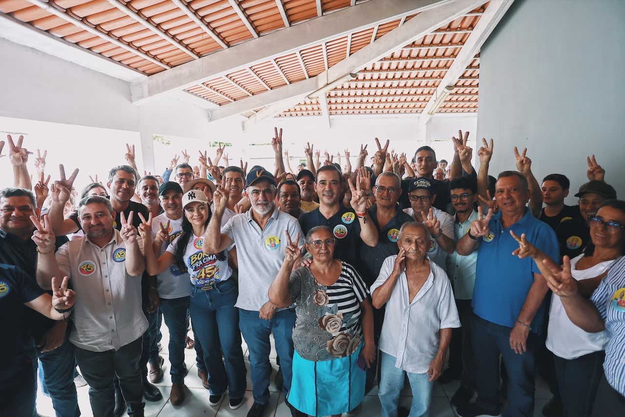 Vicentinho recebe apoio de dezenas de pastores em Colinas durante agenda pelo interior do Tocantins