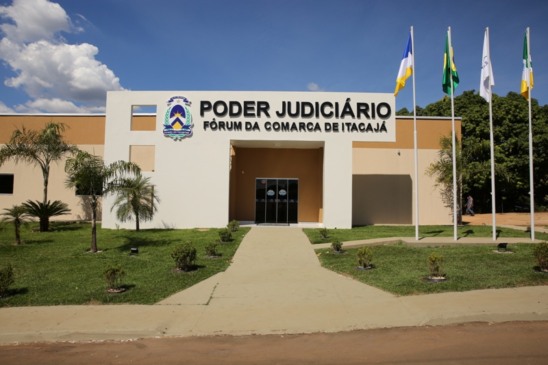 
Fórum da Comarca de Itacajá — Foto: Cecom/TJTO