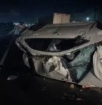 Acidente entre carro e bicicleta deixou uma pessoa morta na BR-153, em Gurupi — Foto: Reprodução/Gurupi Memes