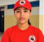Solange Abreu Batista, de 12 anos &mdash; Foto: Divulga&ccedil;&atilde;o/Corpo de Bombeiros