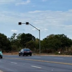 Dois novos radares s&atilde;o instalados em Palmas &mdash; Foto: Divulga&ccedil;&atilde;o/Prefeitura de Palmas