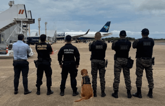 Tráfico de armas e munições é alvo de operação da PF no aeroporto de Palmas