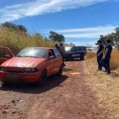 Corpos foram localizados no setor Jardim Aeroporto, regi&atilde;o sul da capital &mdash; Foto: GMP/ Divulga&ccedil;&atilde;o